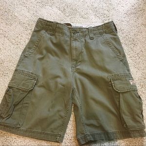 Aeropostale Men’s Green Cargo Shorts Sz 31
